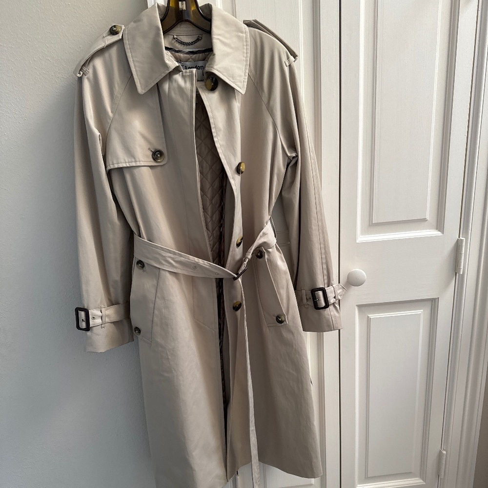 London Fog Trench Coat “Hertiage Collection”